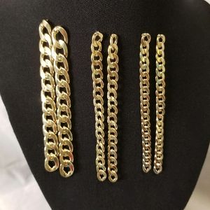 Jennifer & Company Curb Chain Drop Earrings – Set of 3 Statement Jewelry